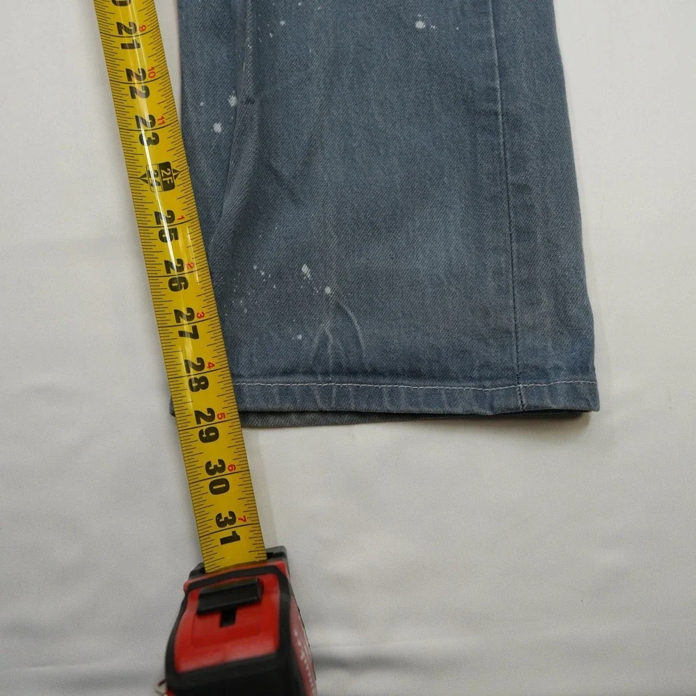 Levi's 501 Jeans Mens 38x32 (36X29) Straight Leg Button‎ Fly Classic Denim Pants